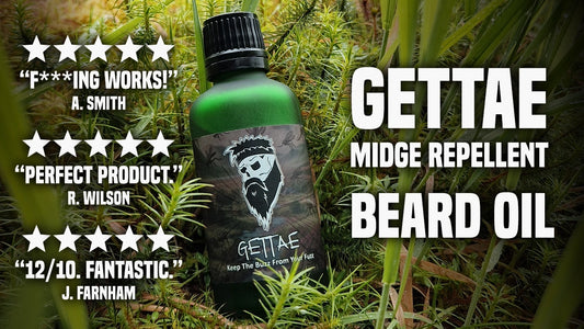 Discover GETTAE Midge Repellent Braw Beard Oil