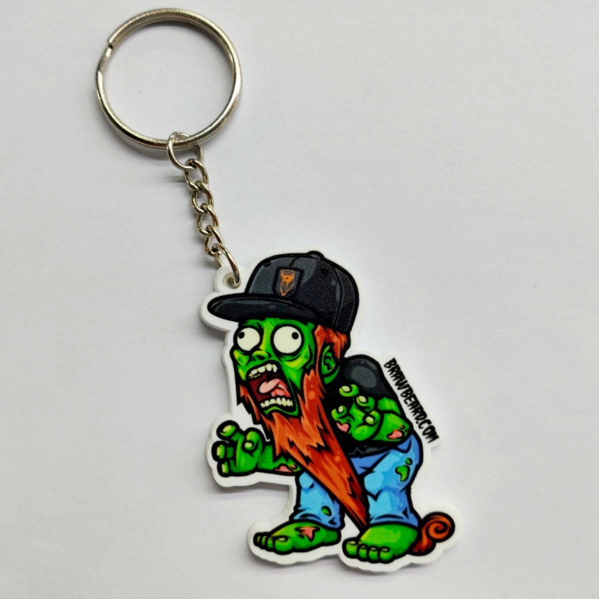 Braw Beard Logo Keyring