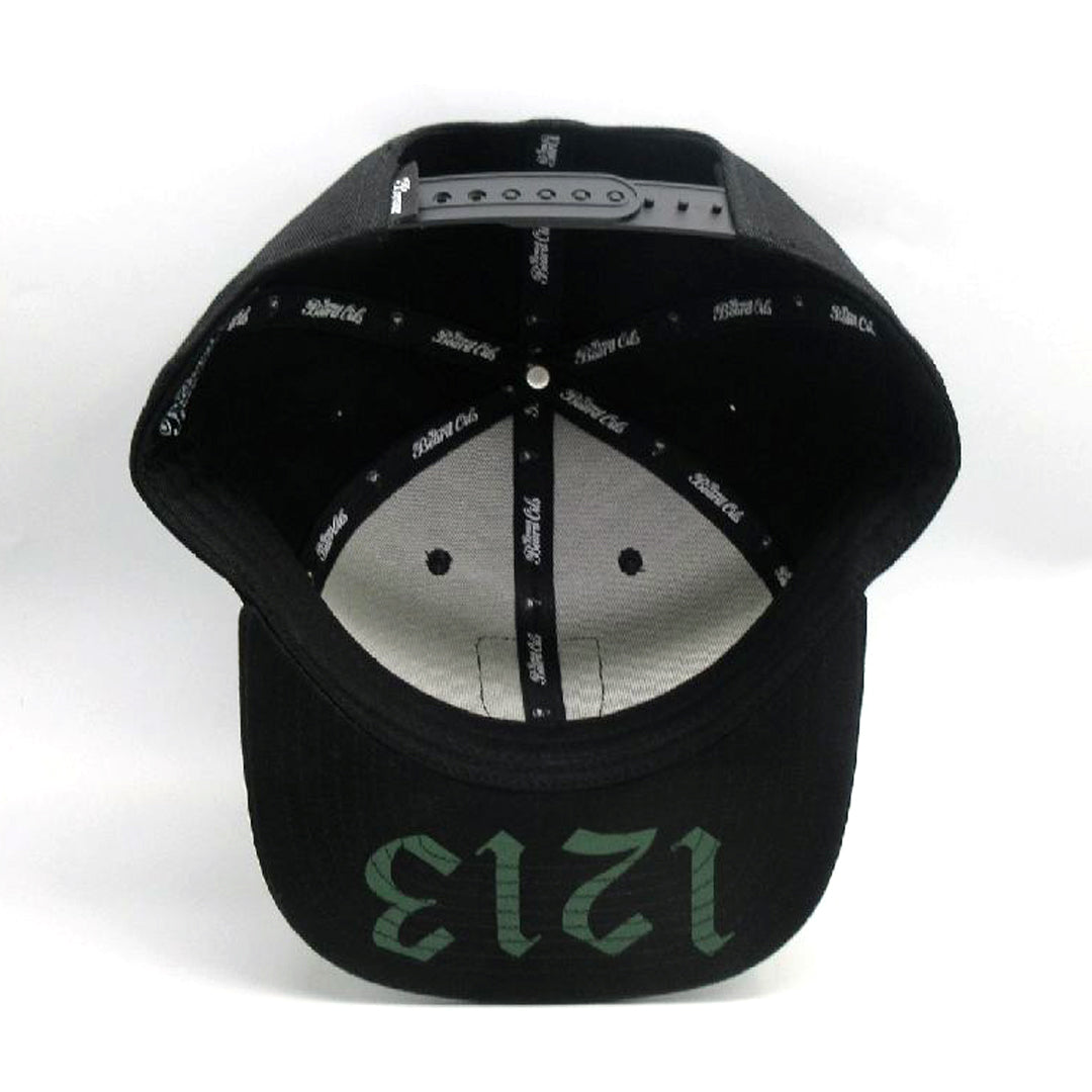 1213 Black Snapback