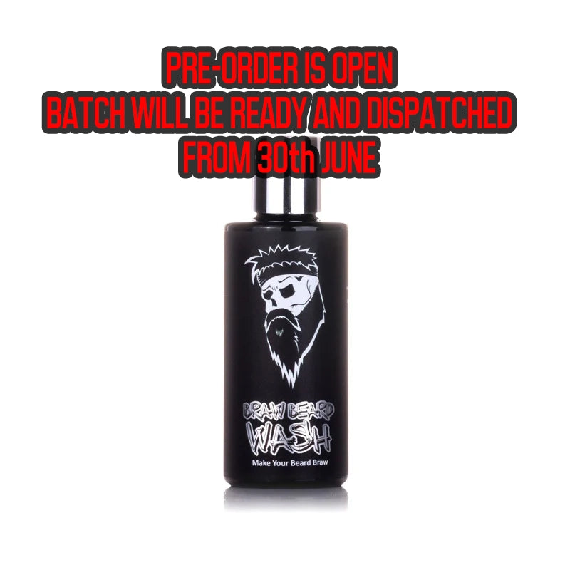 PRE-ORDER - Braw Beard Wash - Shampoo