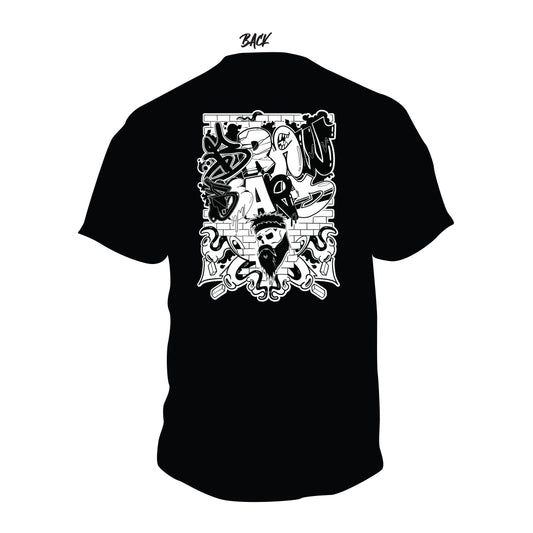 Tragic O’Hara x Braw Beard Graffiti - Limited Edition T-shirt