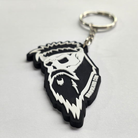 Braw Beard Logo Keyring
