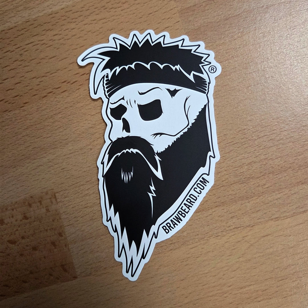 Sticker - Large Braw Beard logo