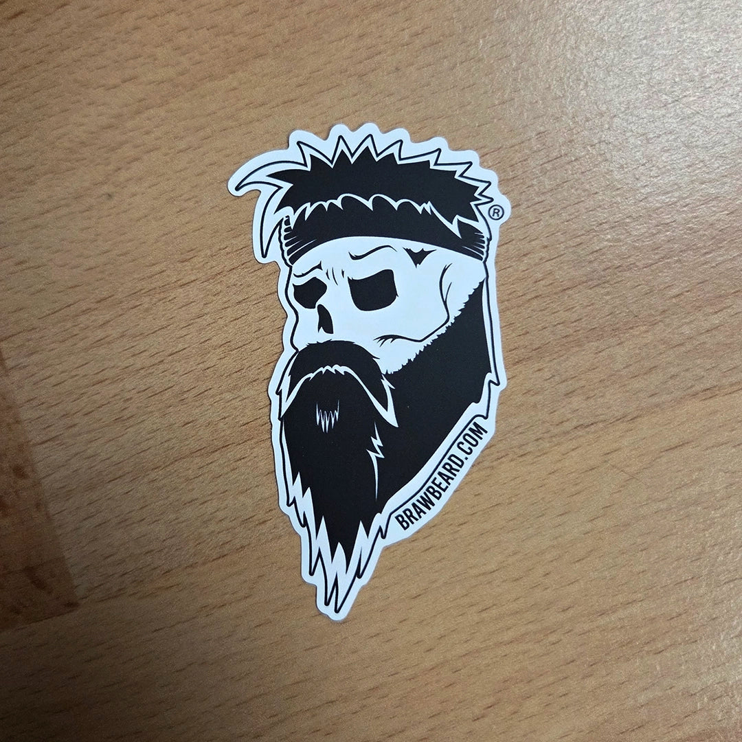 Sticker - Small Braw Beard logo
