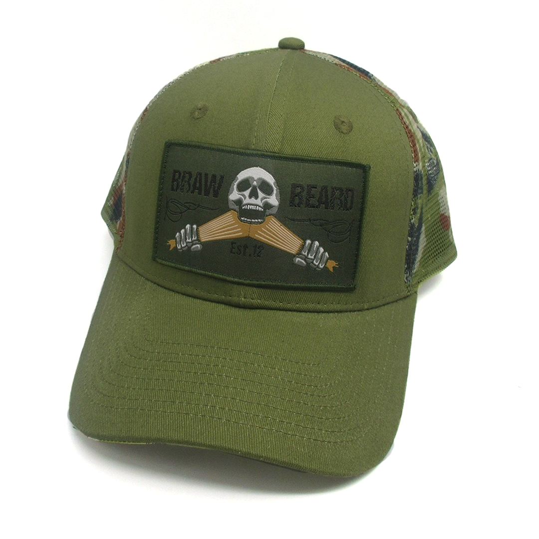 Green Camo Trucker Hat