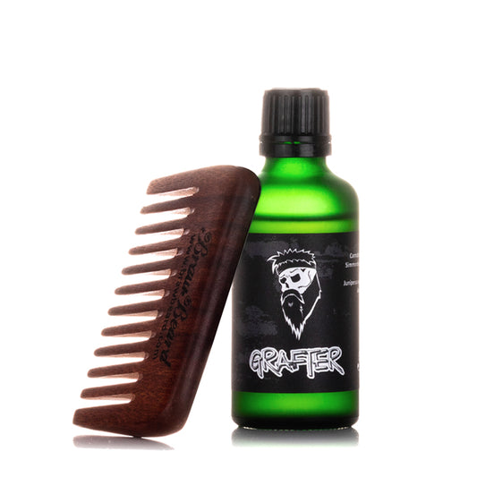 Beard Oil and Comb Pack