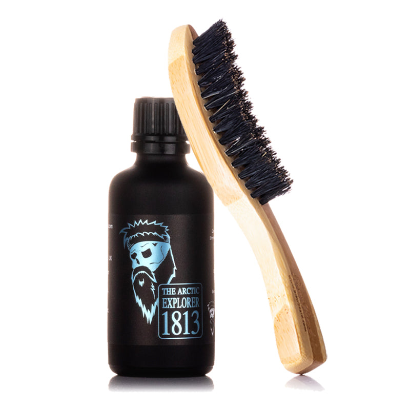 Beard Oil and Brush Pack