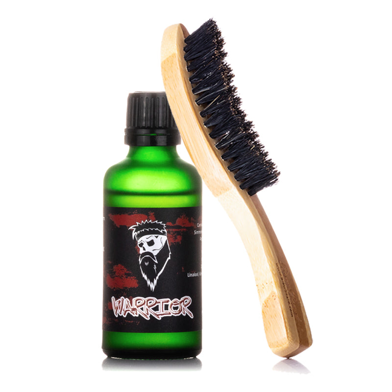 Beard Oil and Brush Pack