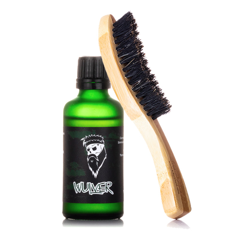 Beard Oil and Brush Pack