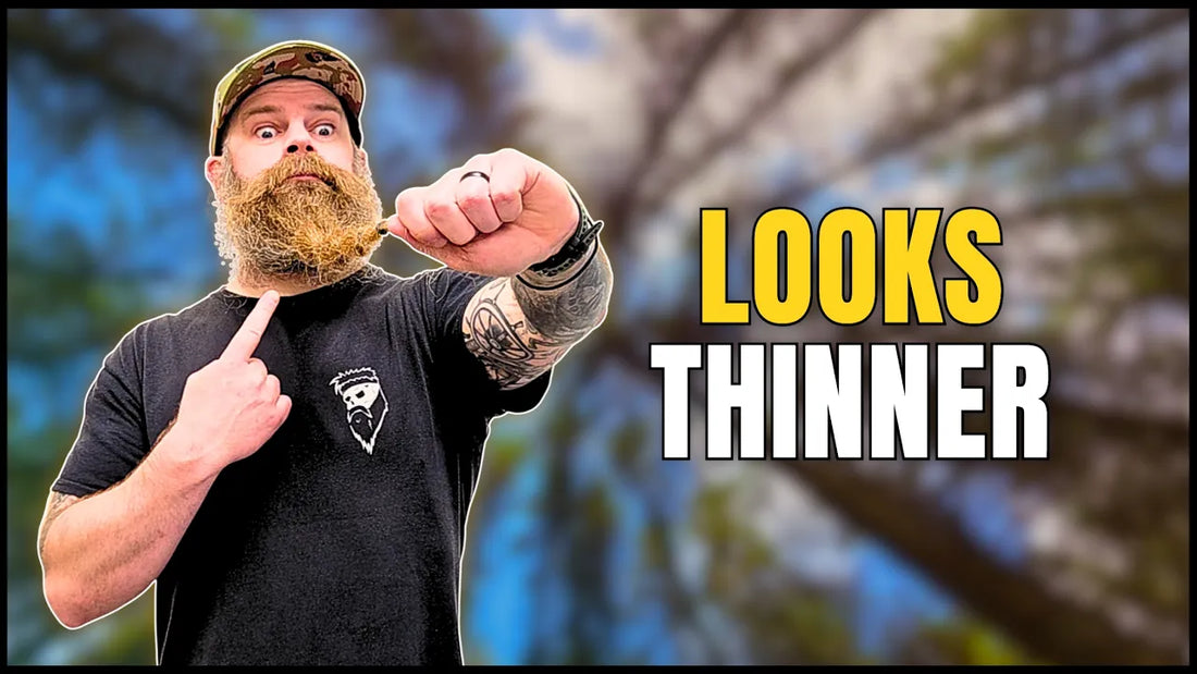 Why Long Beards Look Thinner (And Why It's Completely Normal)