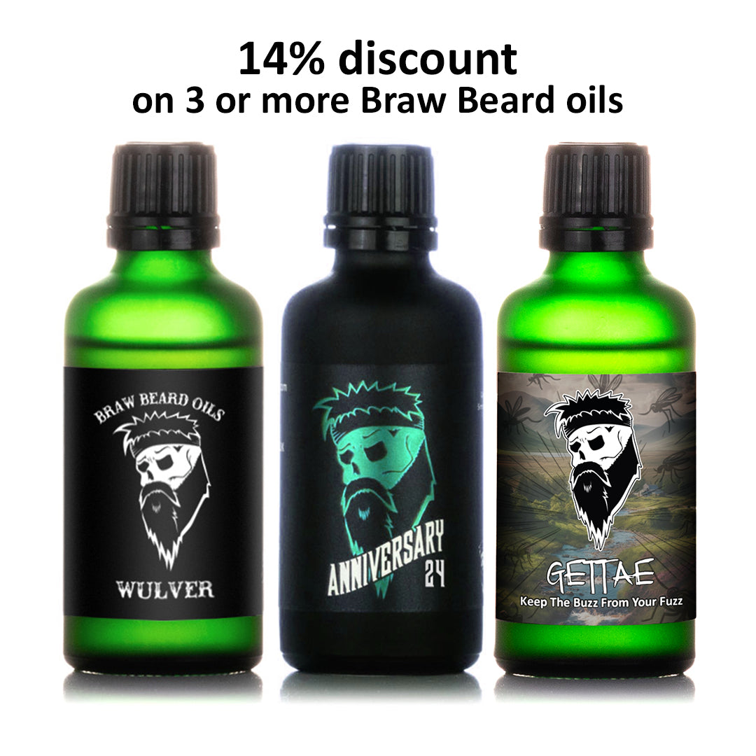 3+ Mix & Match Pack Of Braw Beard Oils