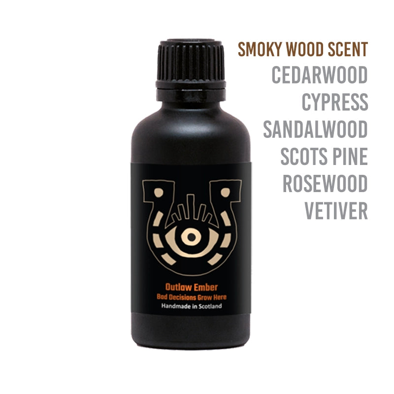 Outlaw Ember - Bad Cowgirl Co Beard Oil - 50ml (COLLAB)