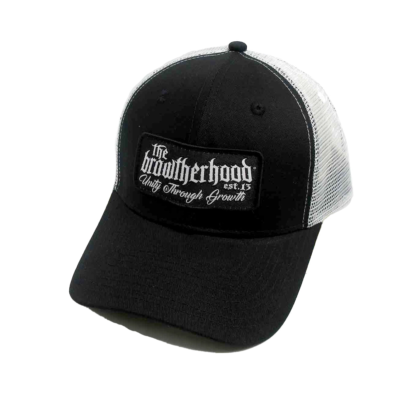 Brawtherhood Black & White Trucker Cap