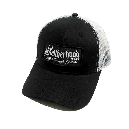 Brawtherhood Black & White Trucker Cap