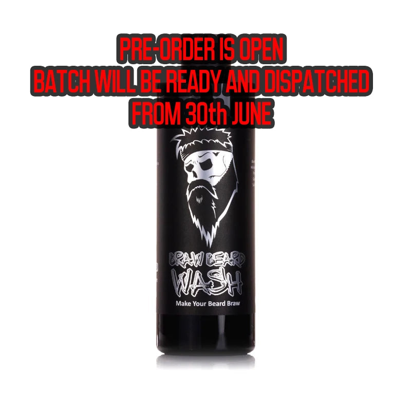 PRE-ORDER - Braw Beard Wash - Shampoo