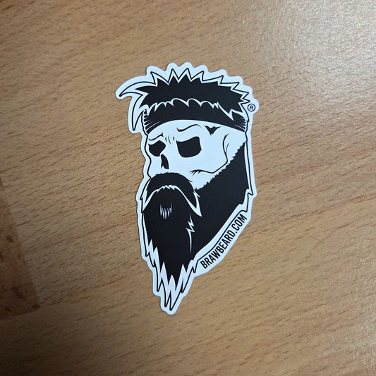 Sticker - Small Braw Beard logo