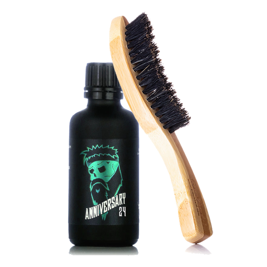 Beard Oil and Brush Pack