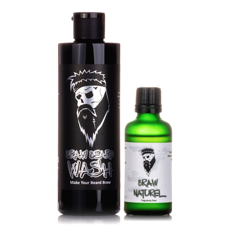 Braw Beard Wash & Beard Oil Pack