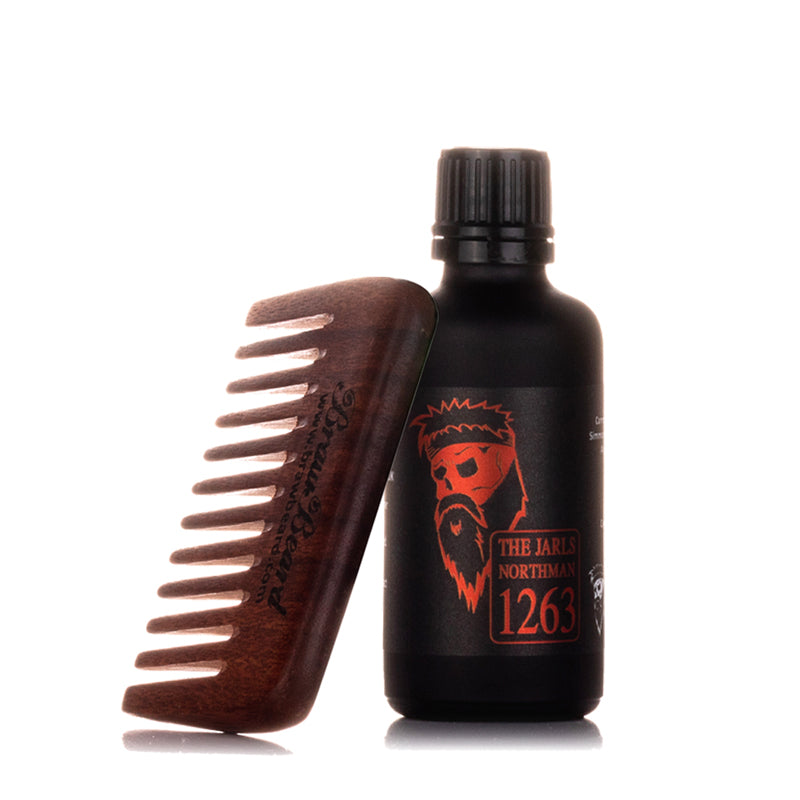 Beard Oil and Comb Pack
