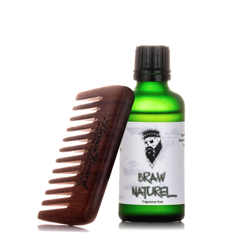 Beard Oil and Comb Pack
