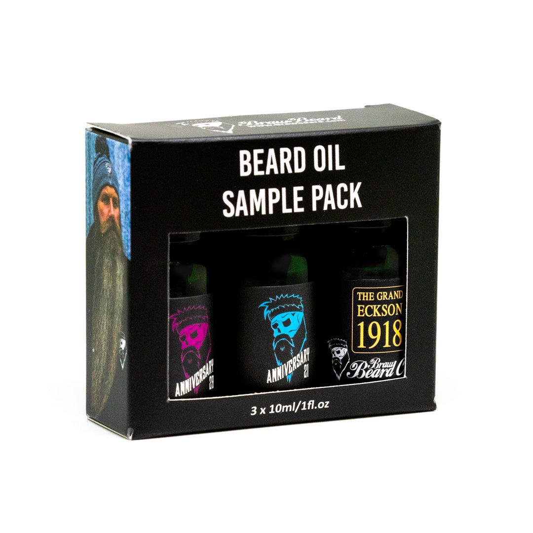 Sample Pack 3x10ml Beard Oils