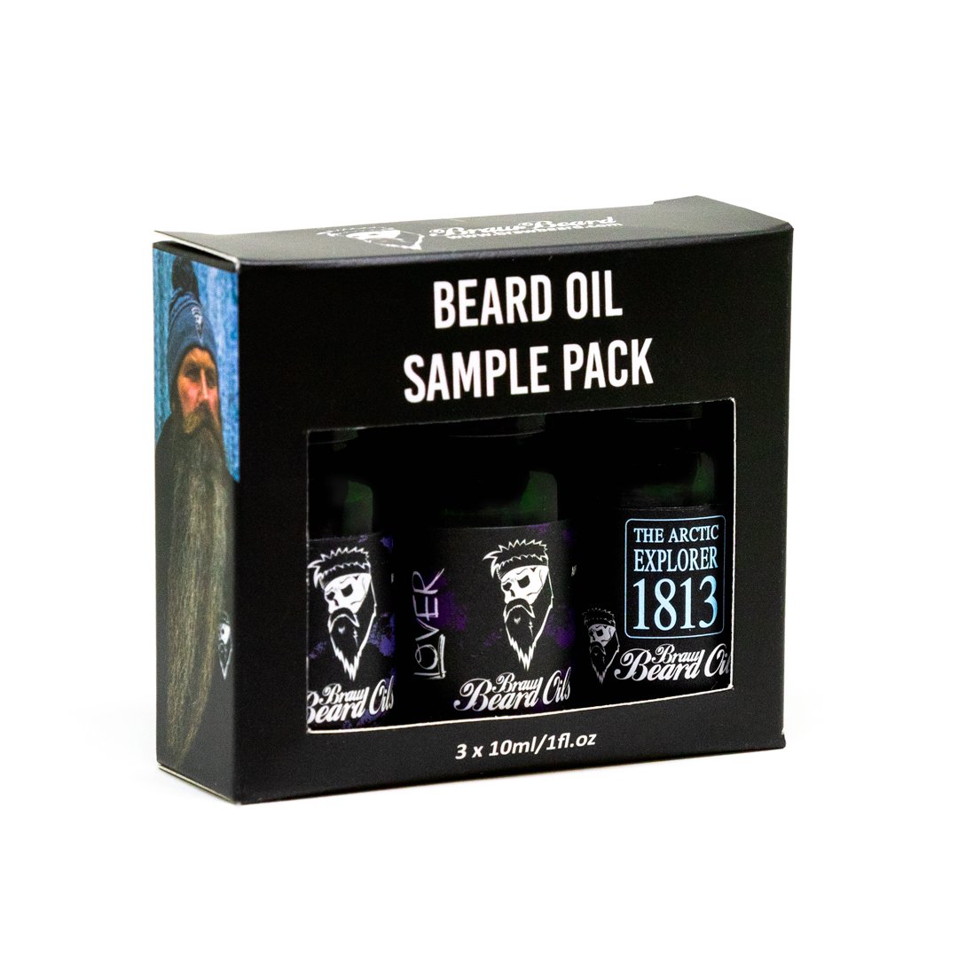 Sample Pack 3x10ml Beard Oils