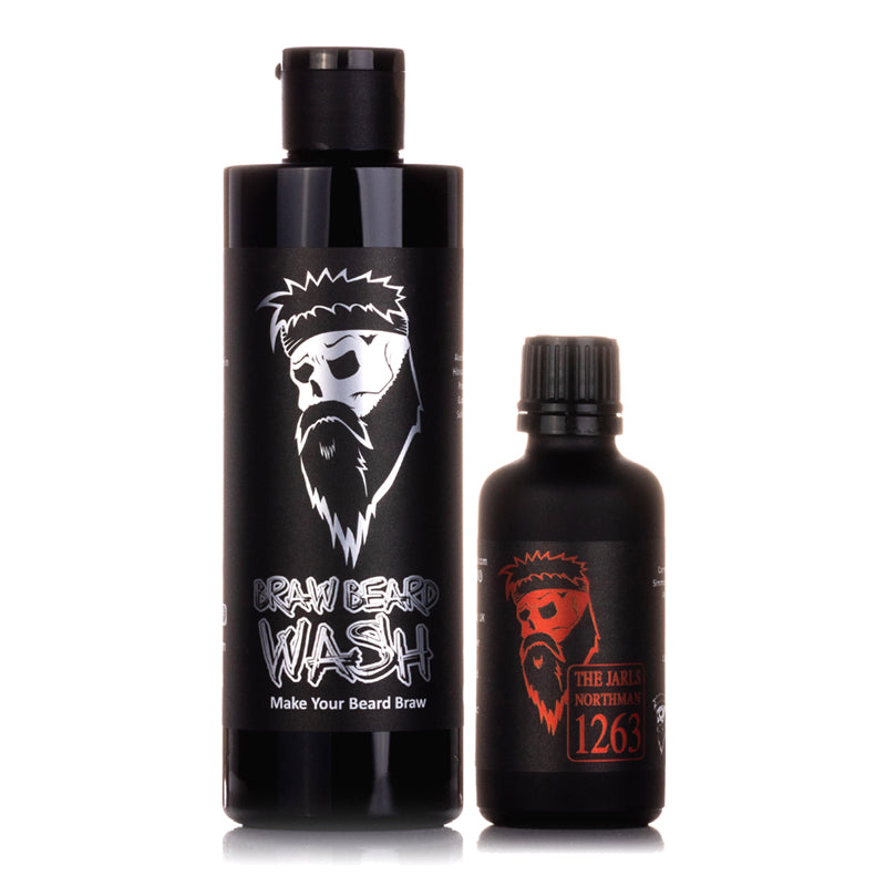 Braw Beard Wash & Beard Oil Pack